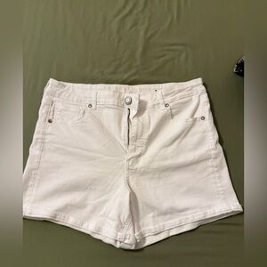 American Eagle Outfitters White Jean Shorts